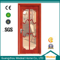 Customize Solid Wooden Interior Patio Door with Glasses